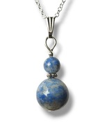 021A Wisiorek/zawieszka - kamienie Lapis Lazuli - pomagam