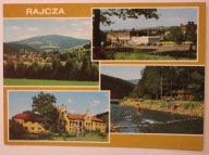 RAJCZA. Widok ogólny. Restauracja "Parkowa". Sanatorium Kąpielisko