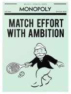 Plakat „Monopoly Motivation” – Motywacyjny Plakat z Cytatem