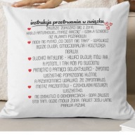 Poduszka na Walentynki, instrukcja przetrwania w związku dla mężczyzny