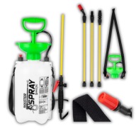 OPRYSKIWACZ CIŚNIENIOWY RĘCZNY OGRODOWY 5L REGULACJA DYSZY LANCA 81CM