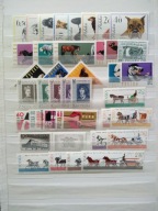 POLSKA Zestaw Znaczków Czystych bez Podlepek z Rocznik 1963-5