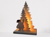 ŚWIĄTECZNA OZDOBA DEKORACYJNA LAMPKA LED