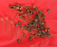 65 SZTUK STARYCH EMALIOWANYCH ODZNAK/WPINEK