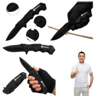 NÓŻ SKŁADANY TAKTYCZNY SURVIVAL MYŚLIWSKI DO CIĘCIA OSTRY FINKA CAMPING