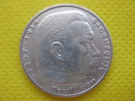 5 Marek 1936 D - Hindenburg - Gratis dostawa