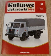Model Star 25 Kultowe ciężarówki PRL 1:43 DeAgostini