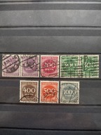 1923 NIEMCY D.R. Mi.268 - 273 kas.