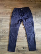 Jeans L no name atramentowe bawełna