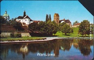 Karta używana Nr 44 50 imp. "Warszawa" w stanie dobrym