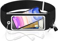 NERKA DO BIEGANIA PASEK DO BIEGANIA TOREBKA DO JAZDY NA ROWERZE CZARNA