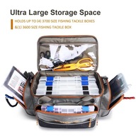 MoiShow Torba Wędkarska na Ramię na Sprzęt Akcesoria Na Pudełka 3700