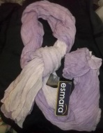 ESMARA MIĘKKI SZAL 100% wiskoza wymiary ok. 60 x 180 cm