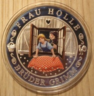 BAŚNIE BRACI GRIMM - FRAU HOLLE - Pani Zima, Zamieć, SREBRO + CERTYFIKAT