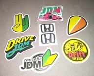 HONDA Logo 3D SILVER 2x 2,7cm JDM CRV CIVIC S2000 Type R Team JDM Power