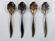 Łyżeczka do cukru Hefra- wzór Amerykański | sztućce PRL, plater, łyżeczki