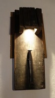 Kinkiet drewniany lampa ścienna LOFT