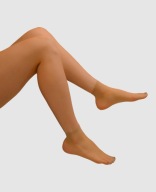 Skarpetki rajstopowe z lycry - 2 pary - beżowe jasne - rozmiar uniwersalny