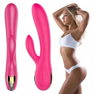 WIBRATOR DAMSKI KRÓLICZEK MASAŻER ŁECHTACZKI PODGRZEWANY SEX GADŻET ZABAWKI