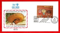 Meksyk / Koperta FDC / 1672 ( Międzynarodowy Rok Dziecka ) 1979 r.