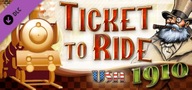Ticket to Ride – USA 1910 - KLUCZ Steam PC