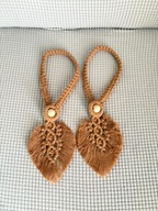 UPIĘCIE ZASŁON UCHWYTY SPINKI KLAMRY ZASŁON W STYLU BOHO 2 SZTUKI