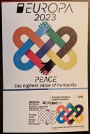EUROPA CEPT 2023 POKÓJ Andora administracja hiszpańska kartka maximum