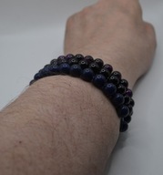 Zestaw bransoletek z kamieni naturalnych 8 mm unisex
