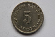 5 PFENNIG 1908 R. - FZ05
