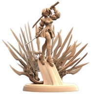 Soulblade Wojowniczka Wiedźma Czarownica Pinup A D&D RPG Druk 3D NSFW