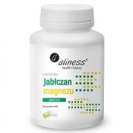Aliness jabłczan magnezu 100 mg z B6 (P-5-P), 100 kapsułek