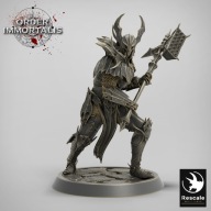 Bloodknight Hammer Guard - OI - figurka RPG DnD D&D - druk 3D 14K