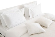 POŚCIEL HOTELOWA BIAŁA 200x220 150g/m2 2 POSZEWKI 100% bawełna