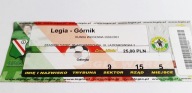 bilet LEGIA Warszawa - GÓRNIK Zabrze 05.04.2003