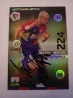 Karta panini autograf Piast Gliwice sezon 15/16 Nespor Limited Edition