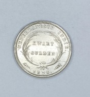 HOLENDERSKIE INDIE WSCHODNIE - 1/4 guldena 1826 - Wilhelm I rzadka i ładna