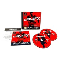 DRIVER 2 II PS1 PSX PAL PREMIEROWE ANGIELSKIE WYDANIE ENG