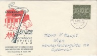 Ogień olimpijski - całostka NRF 1960r.