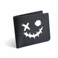 Portfel Męski Streetwear Smile X Czaszka Materiał na prezent