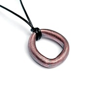 Dętka czyli flak. Wisior z miedzi.