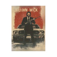„John Wick" – Klimatyczny Plakat Filmowy dla Fanów Akcji