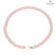 72338 Bransoletka złota stal chirurgiczna kolorowe koraliki