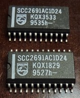2szt UART Philips SCC2691 SCC2691AC1D24 SMD