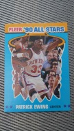1990-91 Fleer Fleer '90 All-Stars * Patrick Ewing * Knicks