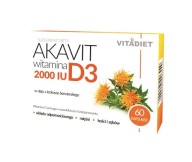 Witamina D3 2000 IU AKAVIT 60 kaps w oleju