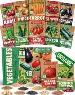 Organiczne Warzywa Zestaw Nasion - 12szt