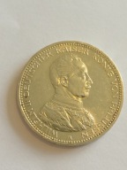 5 marek 1913 A, Wilhelm II, Niemcy, mundur - uniform