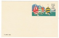 Stany Zjednoczone 1983 Kartka Cp ** sport igrzyska olimpijskie Olimpiada