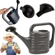 KONEWKA OGRODOWA ANTRACYT ZDEJMOWANE SITKO DO KWATÓW WARZYW ROŚLIN 5L