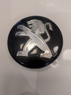 Peugeot dekielek zaślepka piasty felgi czarna 60 mm 9806697577